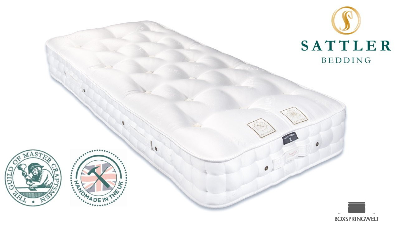 Sattler Luxusmatratze mit Calico Taschenfederkern