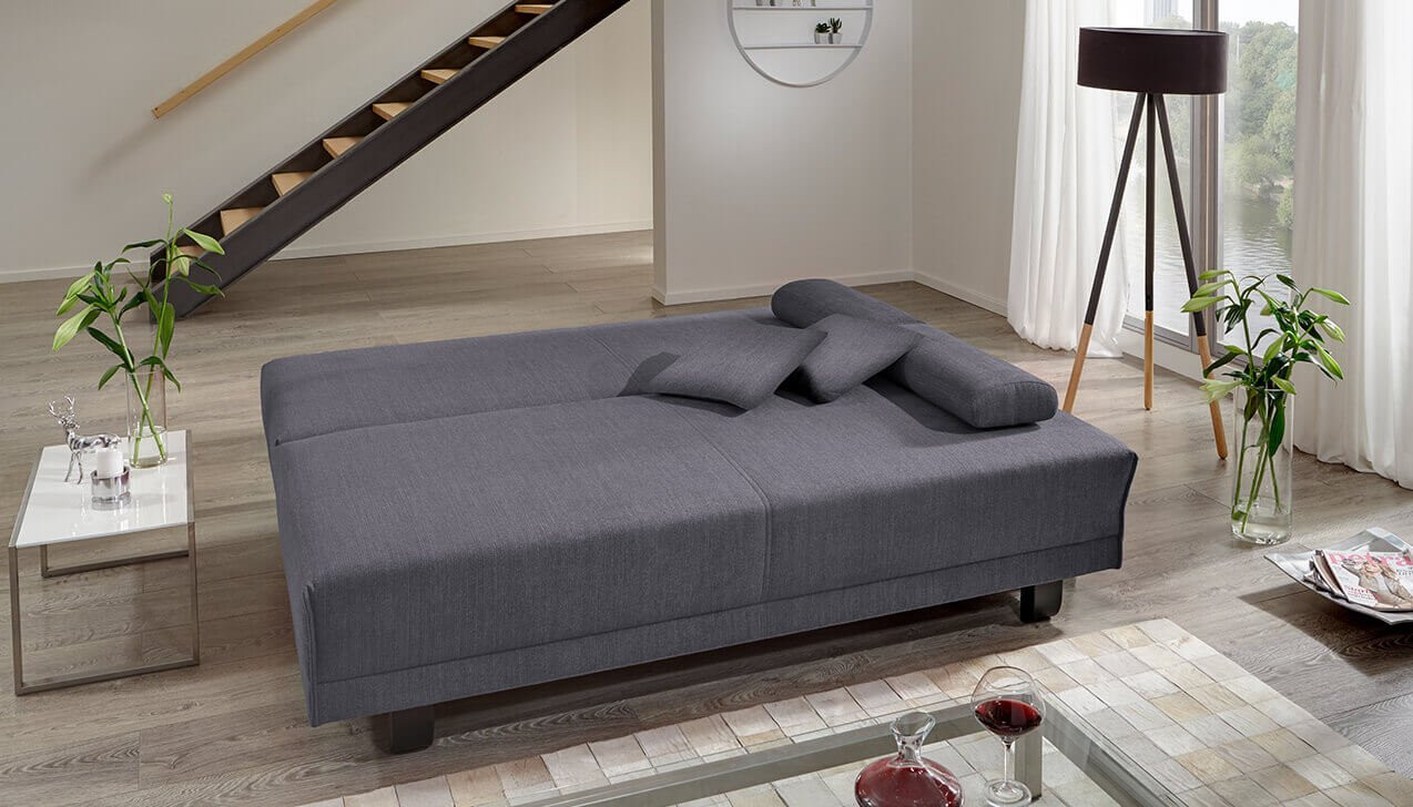 Verwandlungssofa mit kinderleichter Hebetechnik 