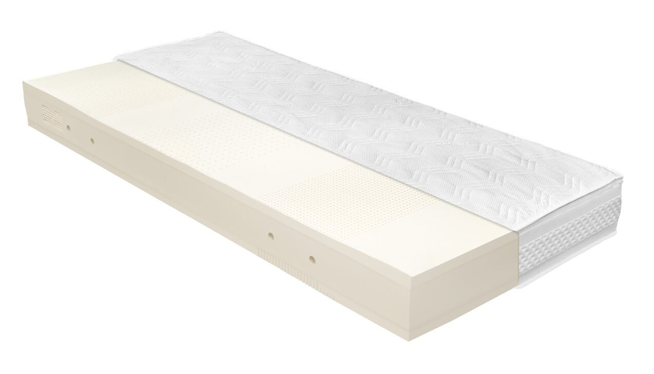 7 Zonen Latex Matratze Purosoft für weichen bis sehr weichen Liegekomfort