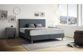 Boxspringbett Lea in in Luca Royalblau 