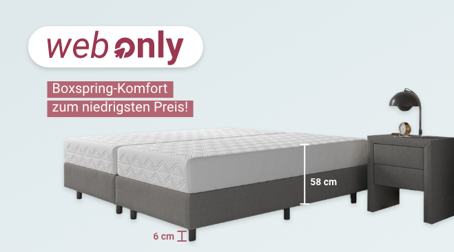 Boxspringbett Elsa groß
