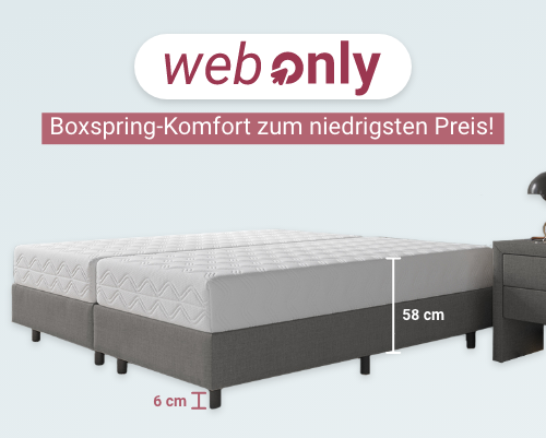 Boxspringbett Elsa mobil